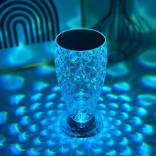 Load image into Gallery viewer, Fish Scale LED Crysta Touch Rechargeable Lamp