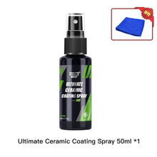 Load image into Gallery viewer, 9H Ceramic Car Coating Paint Care 300/100/50ml Polishing Paste Nano Products Hydrophobic Quick Coat Liquid Wax Car Care Kit HGKJ
