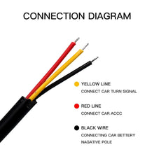 Load image into Gallery viewer, 2pcs LED DRL Car Daytime Running Light Flexible Waterproof Strip Auto Headlights White Turn Signal Yellow Brake Flow Lights 12V