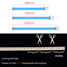 Load image into Gallery viewer, 2pcs LED DRL Car Daytime Running Light Flexible Waterproof Strip Auto Headlights White Turn Signal Yellow Brake Flow Lights 12V