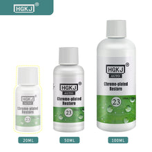 Load image into Gallery viewer, Plastic Renovator 50/100ML HGKJ 24 Coating For Auto Plastic Rubber Repair Clean Restore Gloss Black Shine Seal Brighten Retread