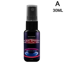 Load image into Gallery viewer, 30/50/120ml Crystal Ceramic Car Coating Paint Care Nano Car Goods Hydrophobic Waterproof High Gloss Shine Liquid Polish Wax
