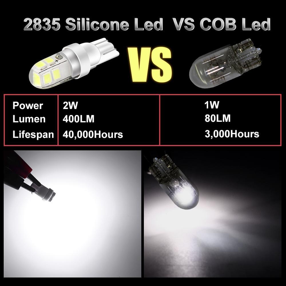 T10 Led Bulb W5W LED Car Parking Lights WY5W – AutoUpstyle