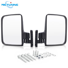 Load image into Gallery viewer, MICTUNING Golf Cart Mirrors Universal Folding Side View Mirrors Flexible Adjustment for Club Car for EZGO for Yamaha Zone Carts

